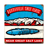 Salt Flats Vintage Sign Metal Sign
