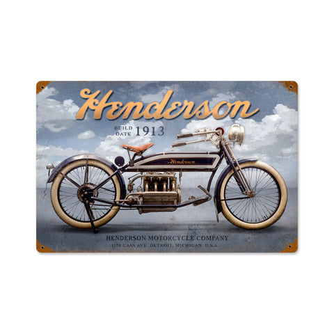 Henderson-Clouds-Vintage-Sign-Metal-Sign