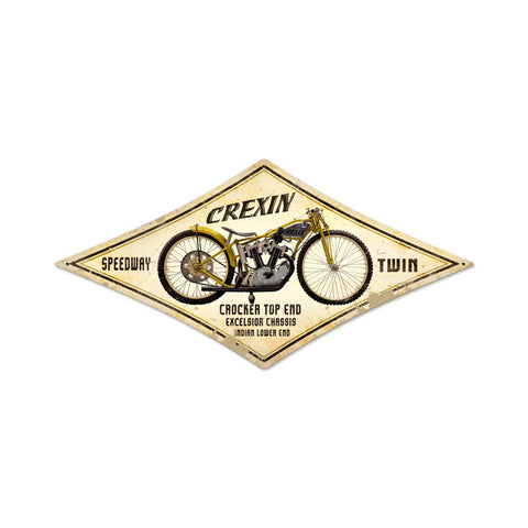 Crexin Vintage Sign Metal Sign