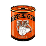 Flying Merkel Vintage Sign Metal Sign
