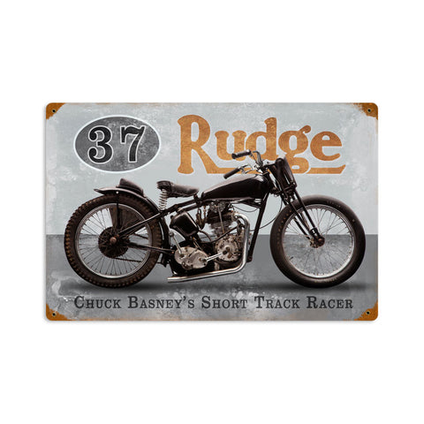 Basneys Rudge Vintage Sign Metal Sign