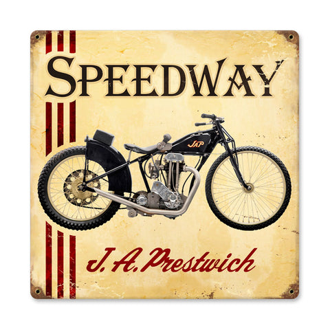Jap Speedway Vintage Sign Metal Sign