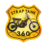 Strap Tank 360 Vintage Sign Metal Sign