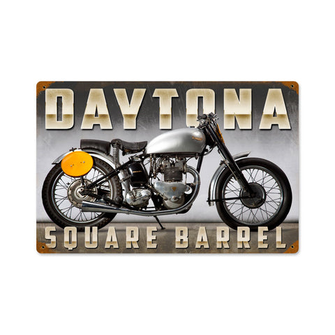 Daytona Vintage Sign Metal Sign
