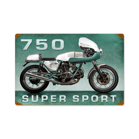 Super Sport Vintage Sign Metal Sign