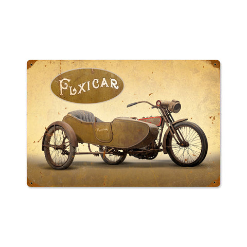 Flexicar-Vintage-Sign-Metal-Sign