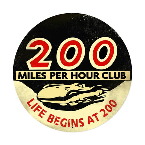 200-MPH-Club-XXL-Vintage-Sign-Metal-Sign