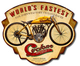 Ds Cyclone Vintage Sign Metal Sign