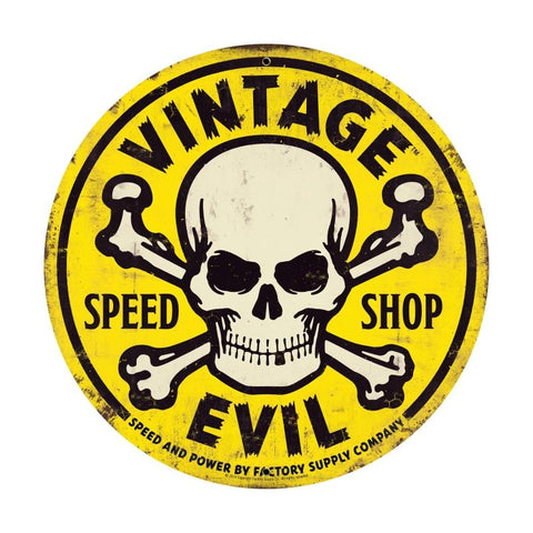 Vintage-Evil-Yellow-Skull-Vintage-Sign-Metal-Sign