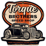 Torque Bros 33 Ford Coupe Metal Sign