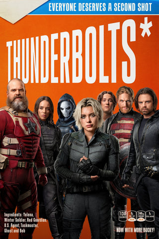 Thunderbolts* Style E Movie Poster 27 x 40 inch