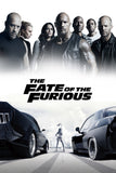 The Fate of the Furious Style B Movie Poster 11 x 17 inch