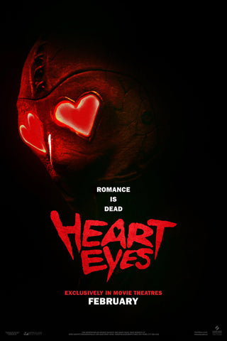 Heart Eyes Style D Movie Poster 27 x 40 inch