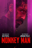 Monkey Man Style E Movie Poster 11 x 17 inch