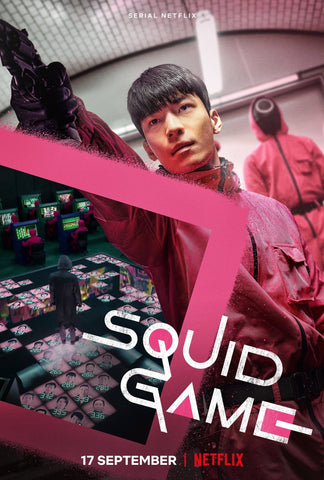 Squid Game Style: 3 - 27 x 40 inch. TV Show Poster