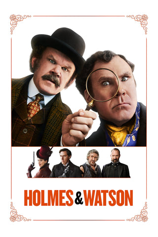Holmes & Watson Style B Movie Poster 11 x 17 inch