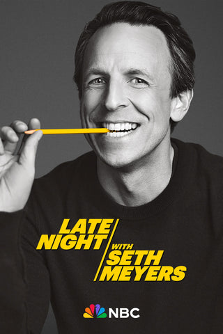 Late Night with Seth Meyers Style: 2 - 11 x 17 inch. TV Show Poster