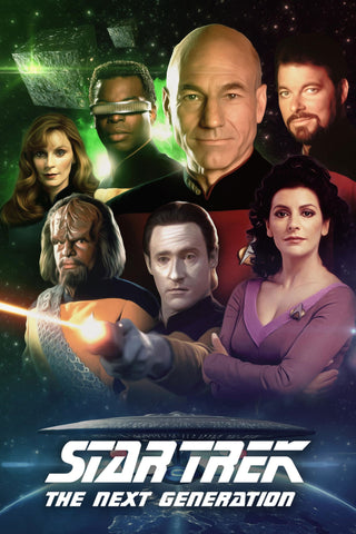 Star Trek: The Next Generation Style: 2 - 27 x 40 inch. TV Show Poster