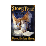 Story Time Spirits Vintage Sign Metal Sign
