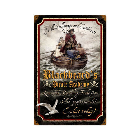 Pirate-Academy-Vintage-Sign-Metal-Sign