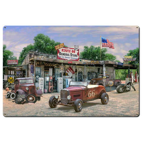 General Store 36 X 24 vintage metal sign Metal Sign