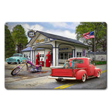 Gas Station 18 X 12 vintage metal sign Metal Sign
