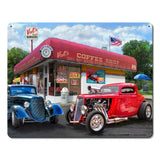 Val's Nostalgic America Metal Sign 15in X12in Metal Sign