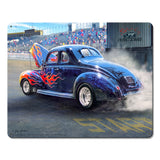 Burn Out Metal Sign 15in X12in Metal Sign