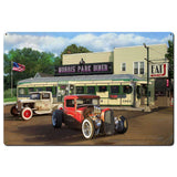 Diner and Rat Rods Metal Sign 36in X24in Metal Sign