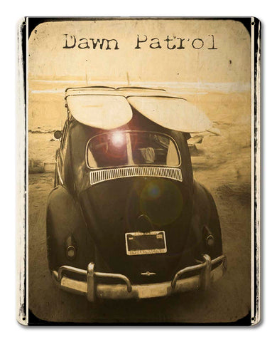 Dawn-Patrol-Vintage-Sign-Metal-Sign