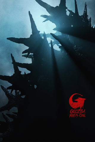 Godzilla Minus One Style C Movie Poster 11 x 17 inch
