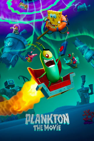 Plankton: The Movie Style A Movie Poster 27 x 40 inch