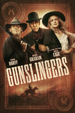Gunslingers Style C Movie Poster 11 x 17 inch
