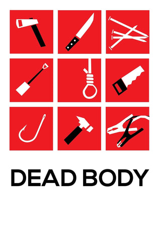 Dead Body Style A Movie Poster 11 x 17 inch