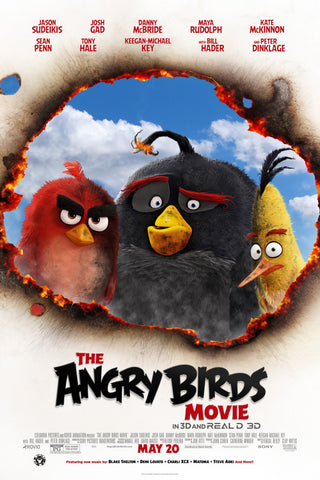 The Angry Birds Movie Movie Poster - 11 x 17 inch