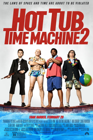 Hot Tub Time Machine 2 Style A Movie Poster 11 x 17 inch