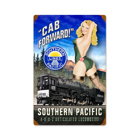 Cab Forward Vintage Sign Metal Sign