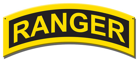 ARMY RANGER INSIGNIA Vintage Sign Metal Sign