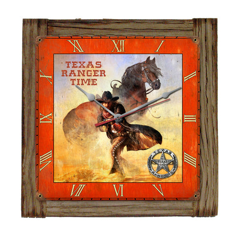 Texas Ranger Metal Sign