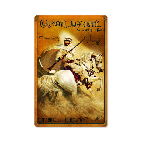 Desert-Algerienne-Vintage-Sign-Metal-Sign