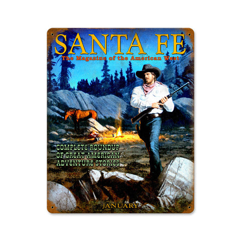 Santa-Fe-Ranger-Vintage-Sign-Metal-Sign