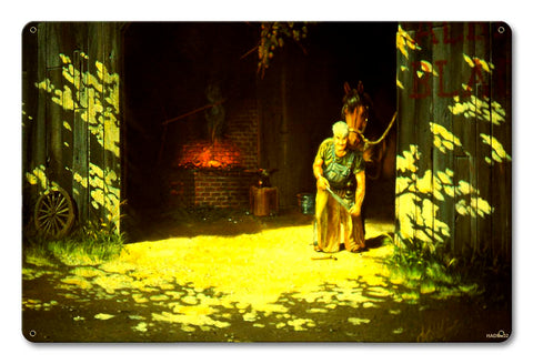 Albritons Vintage Sign Metal Sign