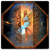 Aurora Vintage Sign Metal Sign