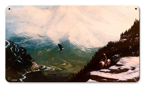Brother of the Mountain Vintage Sign Metal Sign