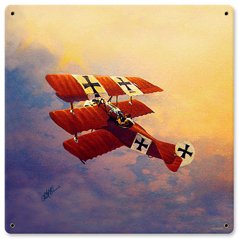 Flying Circus Vintage Sign Metal Sign