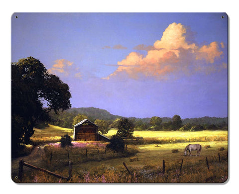 Golden Days Vintage Sign Metal Sign