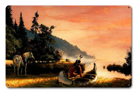 Hunters-Return-Vintage-Sign-Metal-Sign