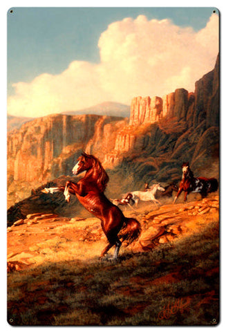 King-Vintage-Sign-Metal-Sign