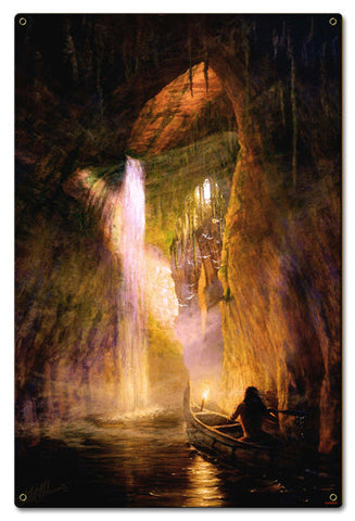 In-the-Cathedral-Vintage-Sign-Metal-Sign