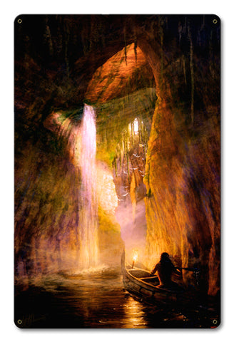 In the Cathedral Vintage Sign Metal Sign